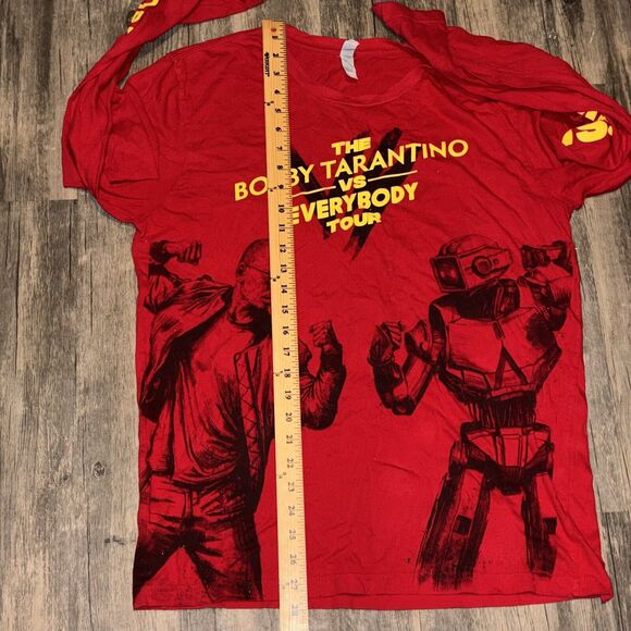 Logic Tour Shirt Bobby Tarantino Vs. Everybody 2018 Tee Long Sleeve Adult Medium - Picture 4 of 6